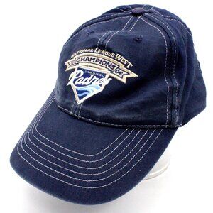 Vintage BWM Global Baseball Cap Hat Navy Blue San Diego Padres 2006 Champions